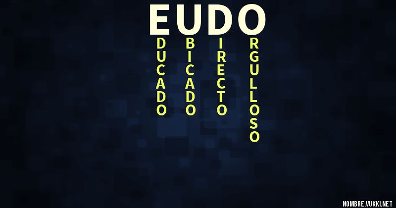 Acróstico eudo