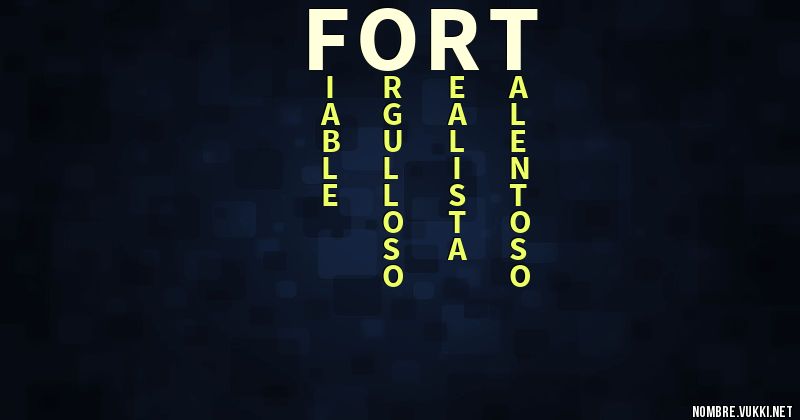 Acróstico fort