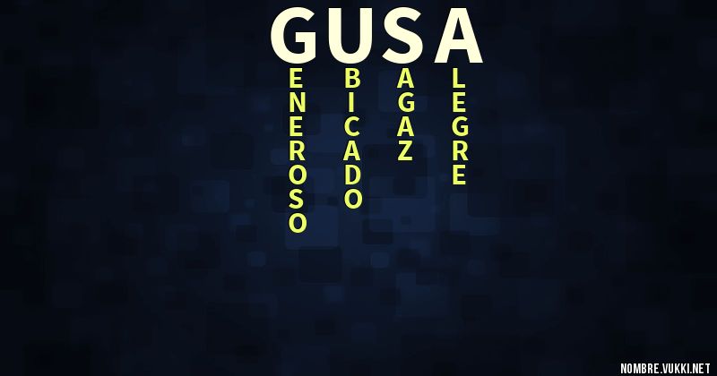 Acróstico gusa