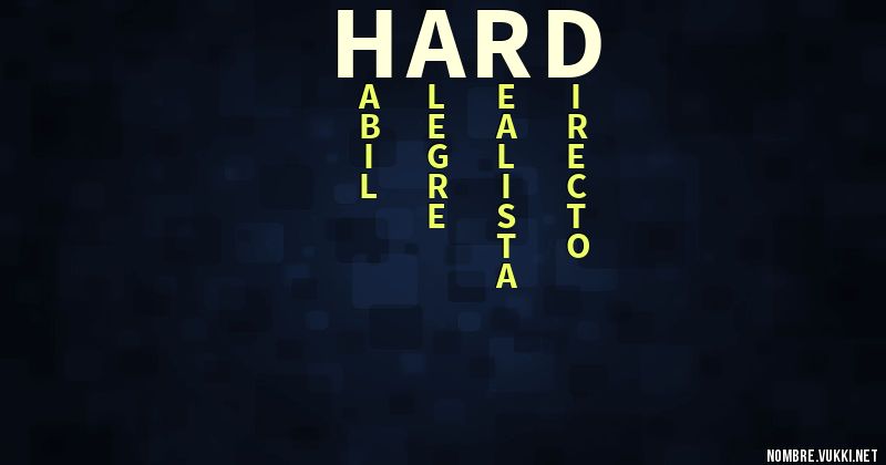 Acróstico hard
