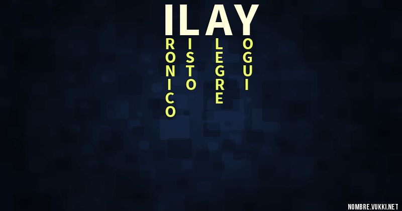 Acróstico ilay