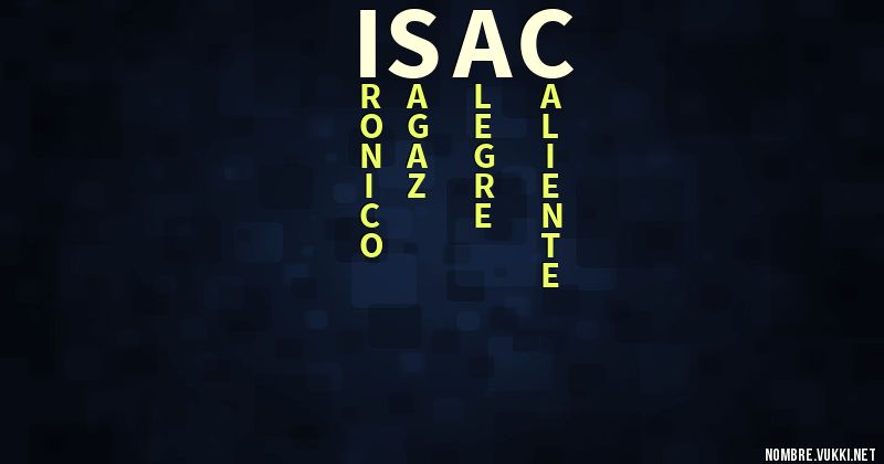 Acróstico isac