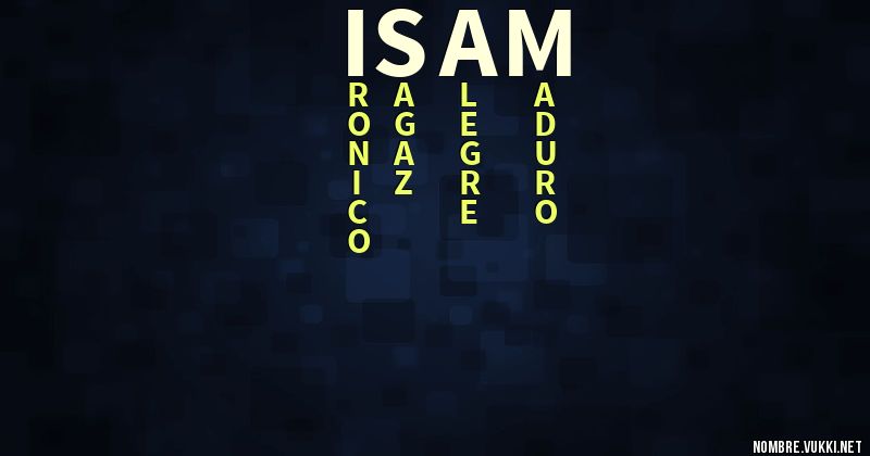 Acróstico isam