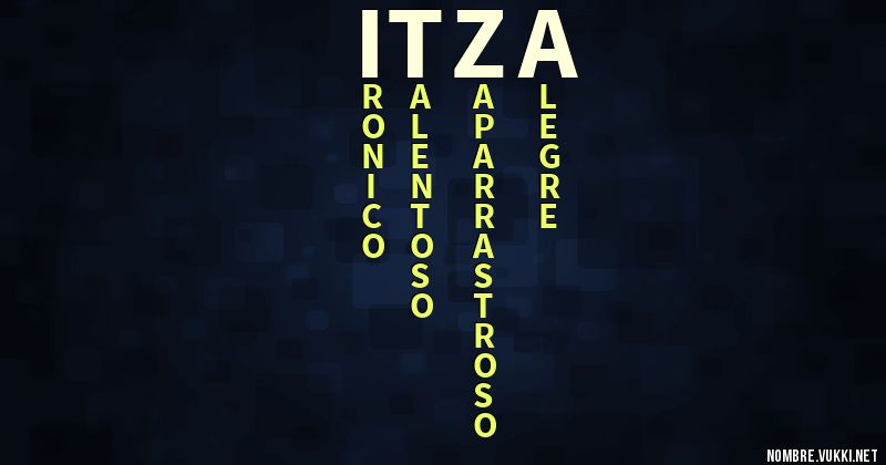 Acróstico itza