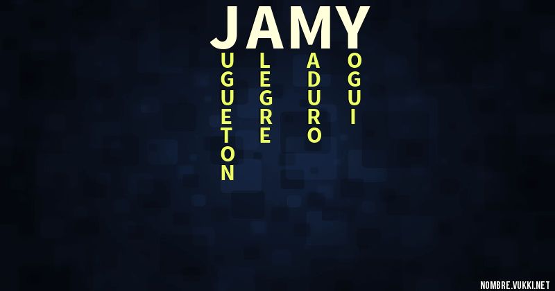 Acróstico jamy