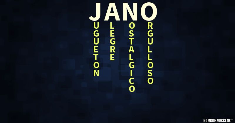 Acróstico jano