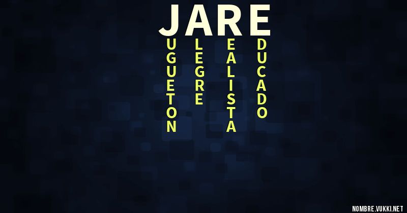 Acróstico jare