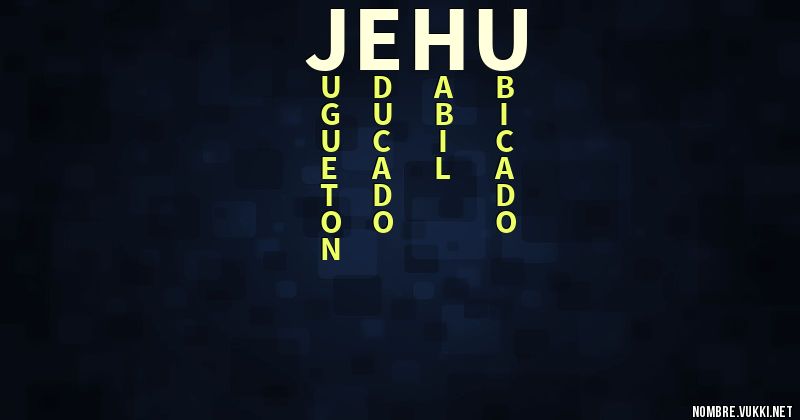 Acróstico jehu