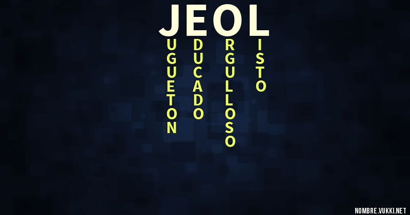 Acróstico jeol