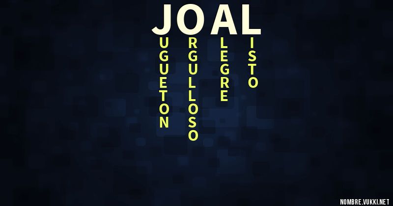 Acróstico joal