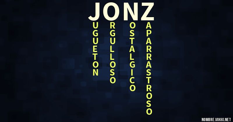Acróstico jon z