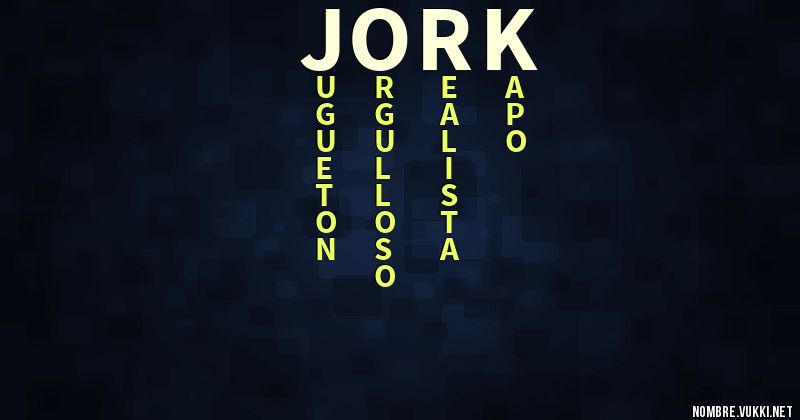 Acróstico jork