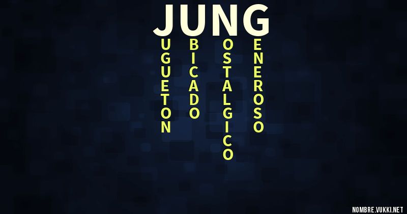 Acróstico jung