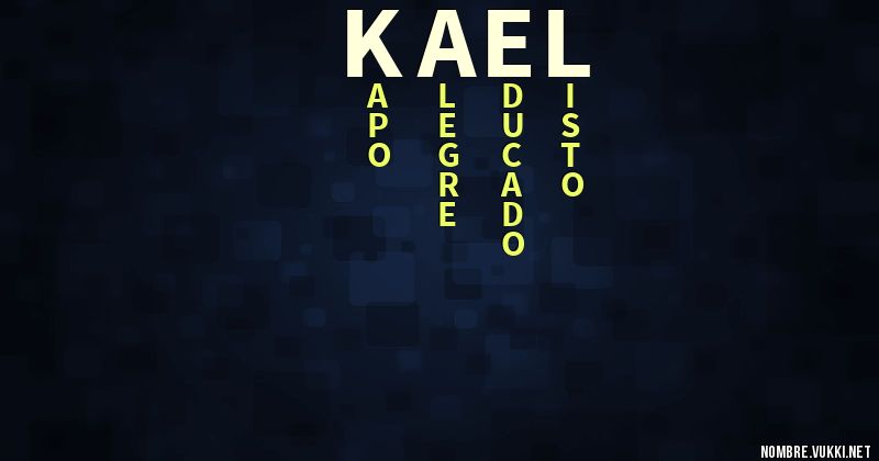 Acróstico kael