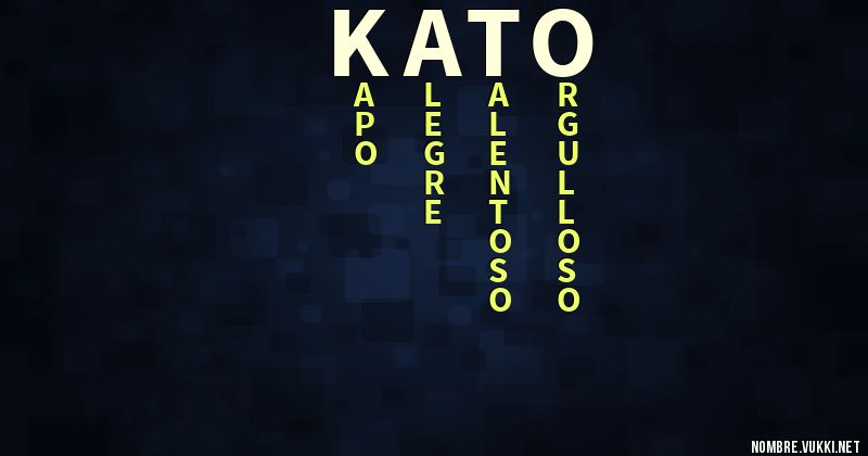 Acróstico kato