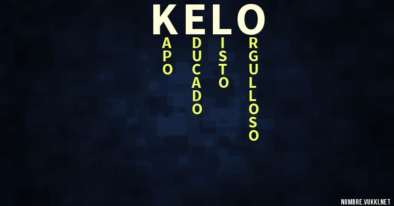 Acróstico kelo