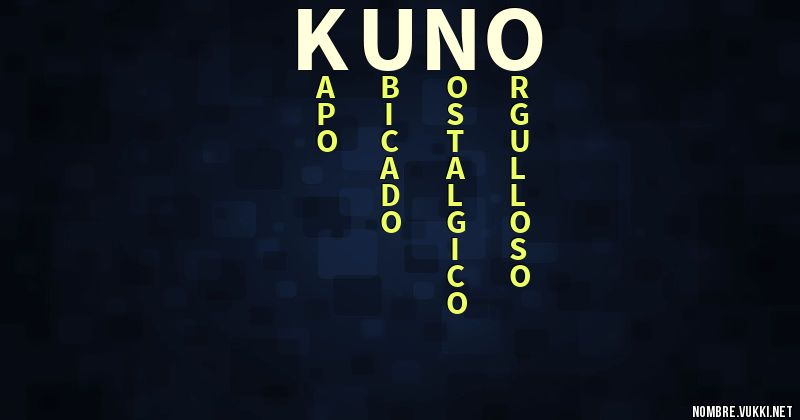 Acróstico kuno