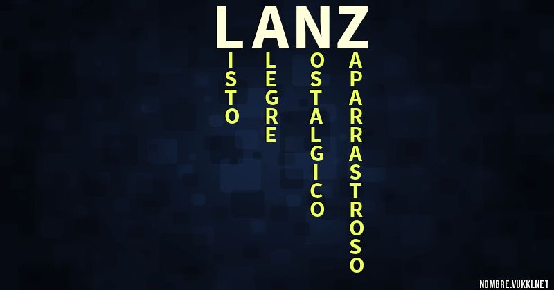 Acróstico lanz