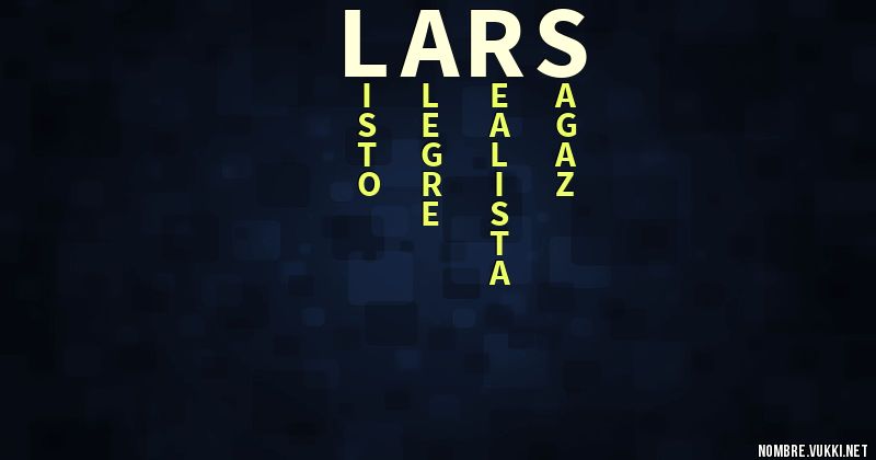 Acróstico lars