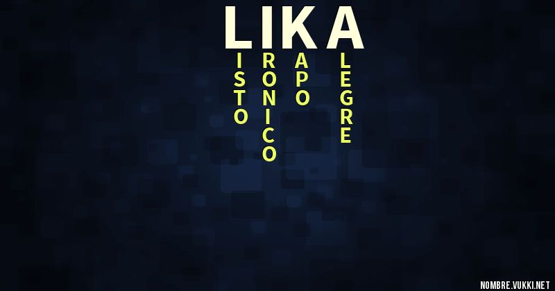 Acróstico lika