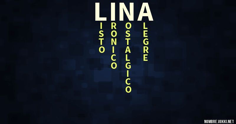 Acróstico lina