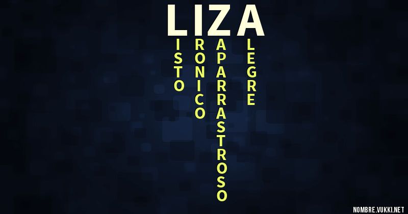 Acróstico liza