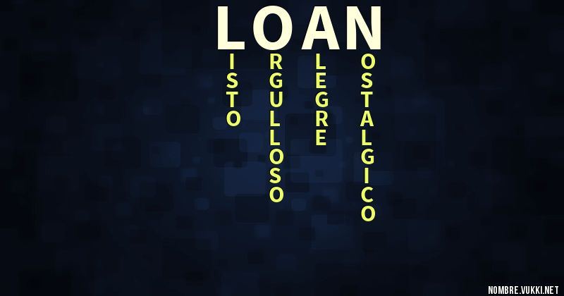 Acróstico loan