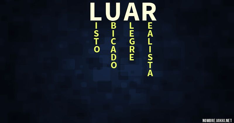 Acróstico luar
