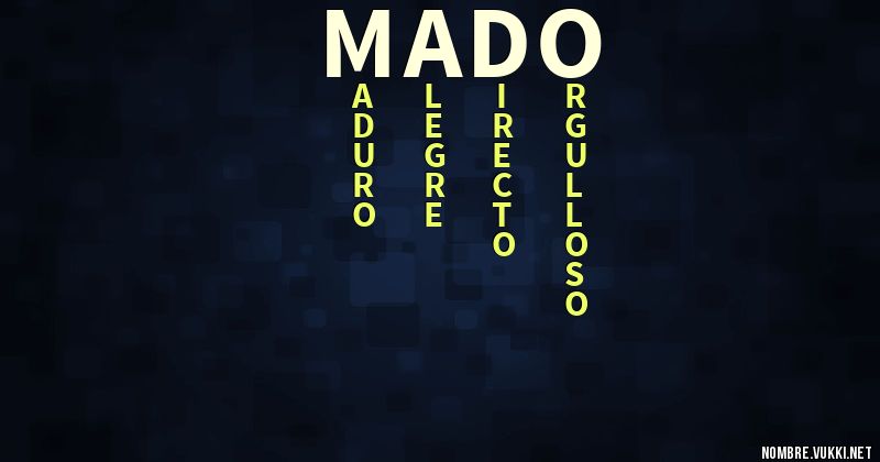 Acróstico mado