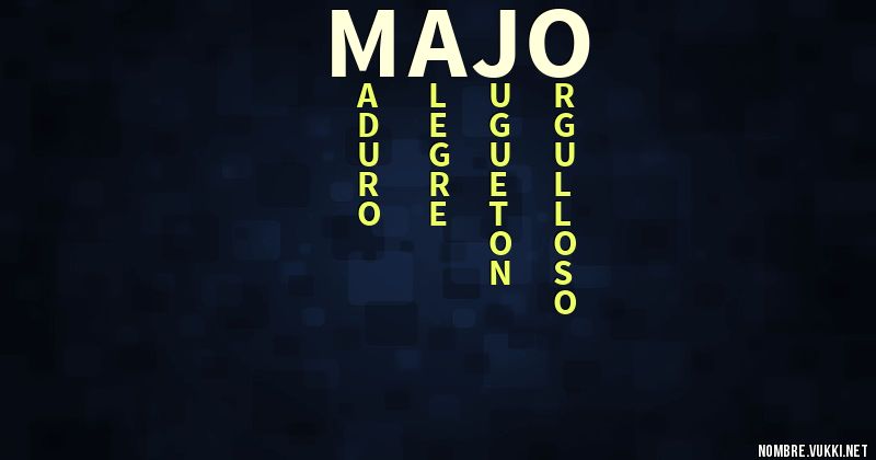 Acróstico majo