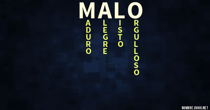 Acróstico malo