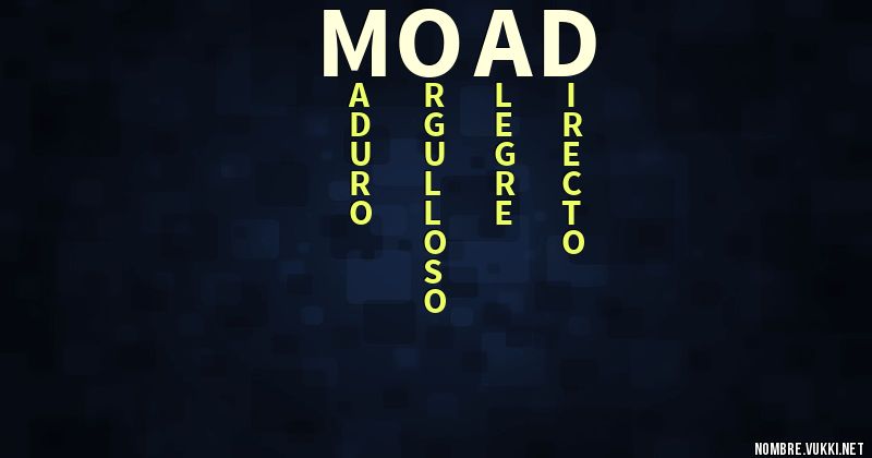 Acróstico moad