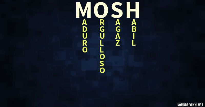 Acróstico mosh