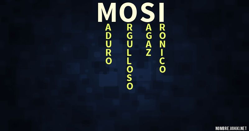 Acróstico mosi