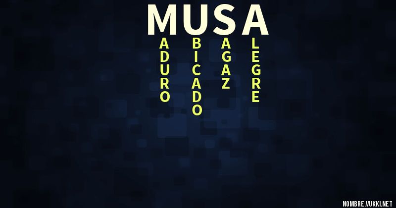 Acróstico musa