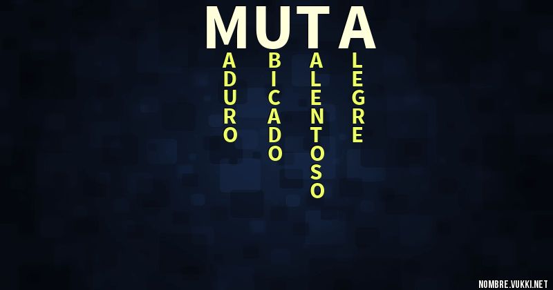 Acróstico muta