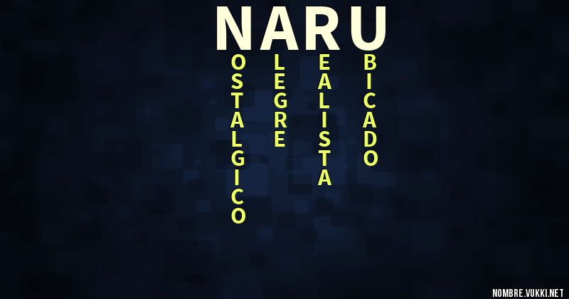 Acróstico naru