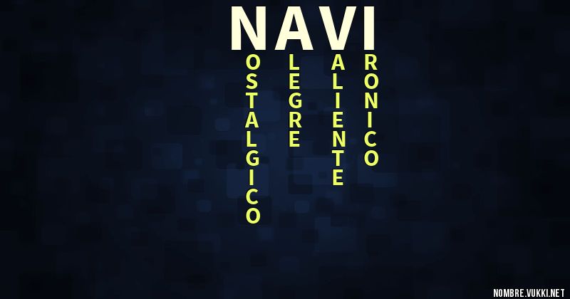 Acróstico navi