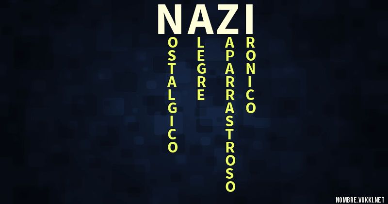 Acróstico nazi