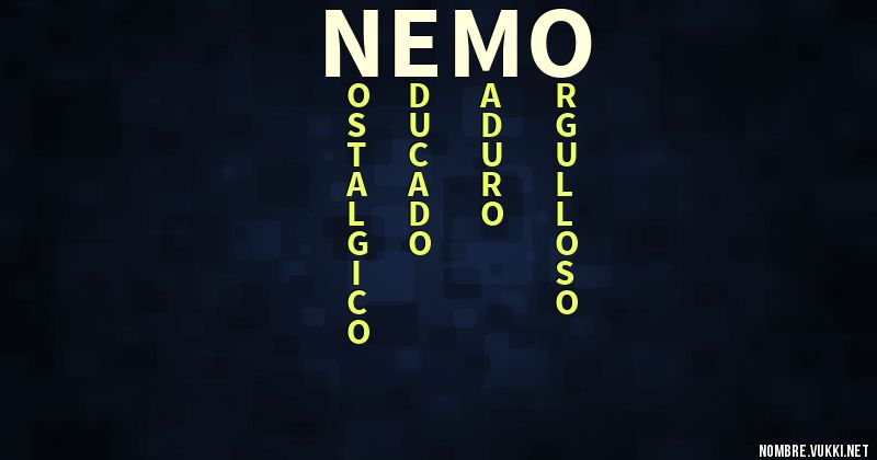Acróstico nemo