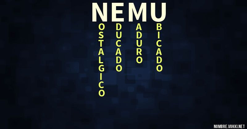 Acróstico nemu
