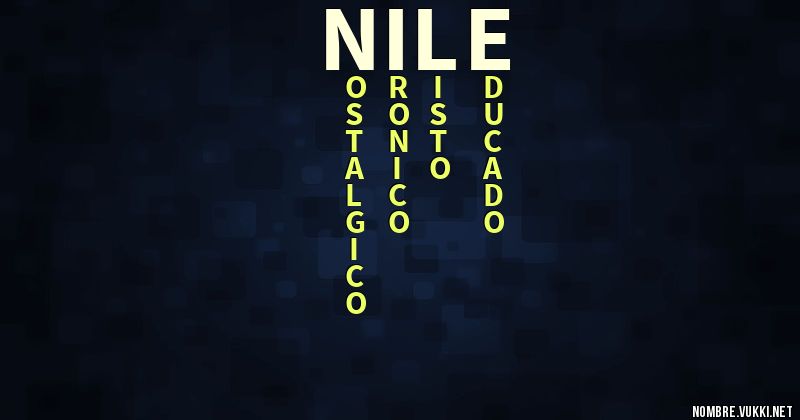 Acróstico nile