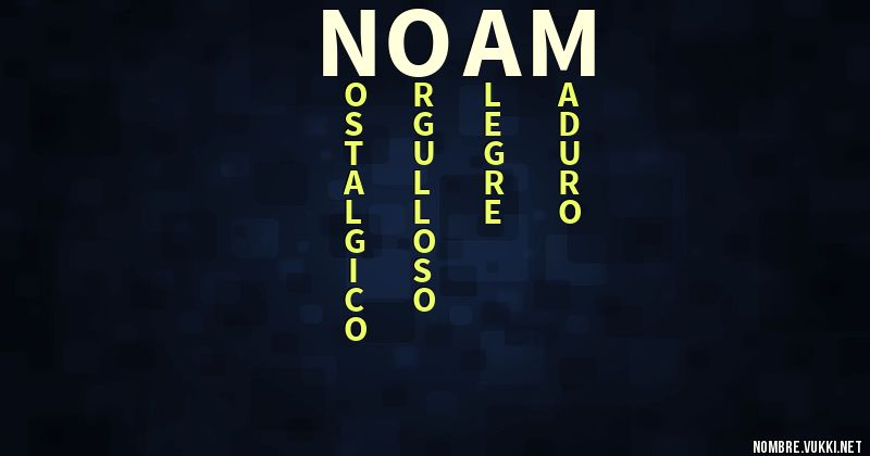 Acróstico noam