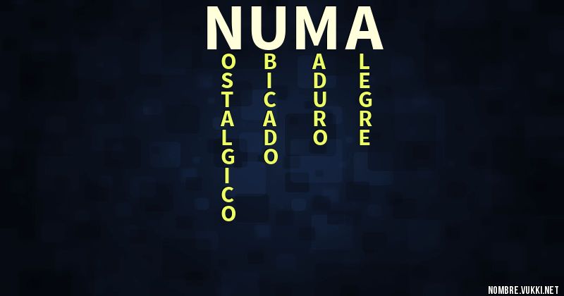 Acróstico numa
