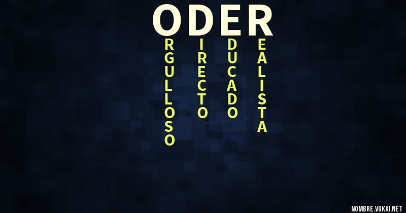Acróstico oder