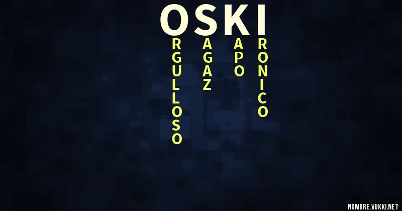 Acróstico oski