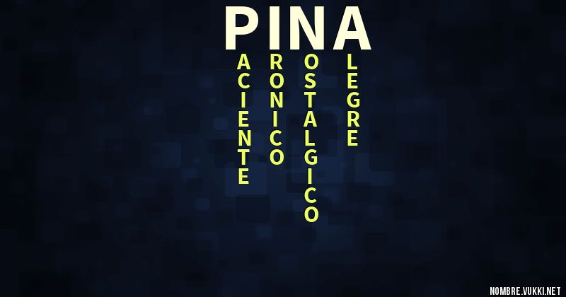 Acróstico piña