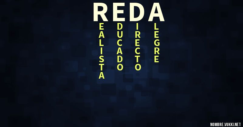 Acróstico reda