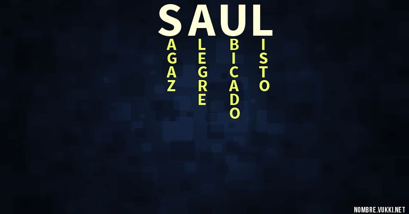 Acróstico saÚl