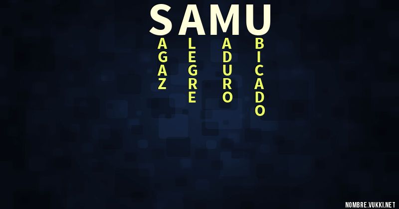Acróstico samu